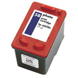 HP C6658AN (No. 58) Remanufactured Photo inkjet Cartridge