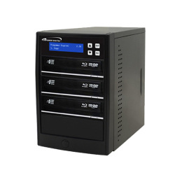 Hard Drive To 3 Target Duplicator with 12X Blu-ray Burner and 500GB Hard Drive